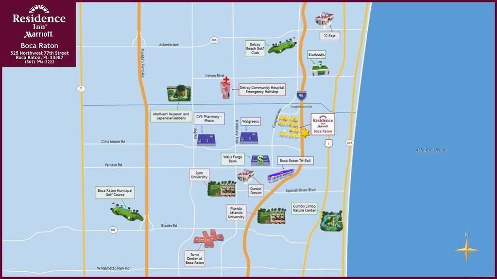 Residence Inn Boca Raton Exteriör bild